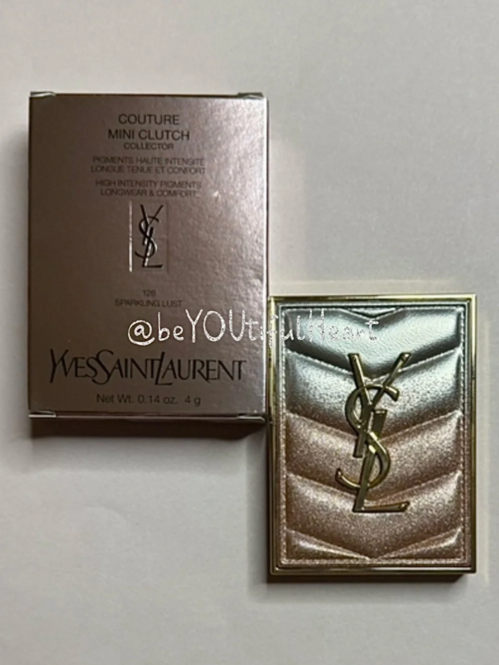 Yves Saint Laurent Couture Mini Clutch Sparkling Lust Luxury Eyeshadow Palette